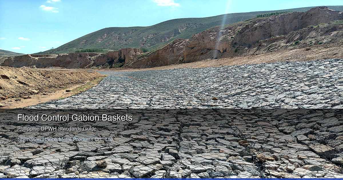 Gabion Baskets for Philippine Flood Cont