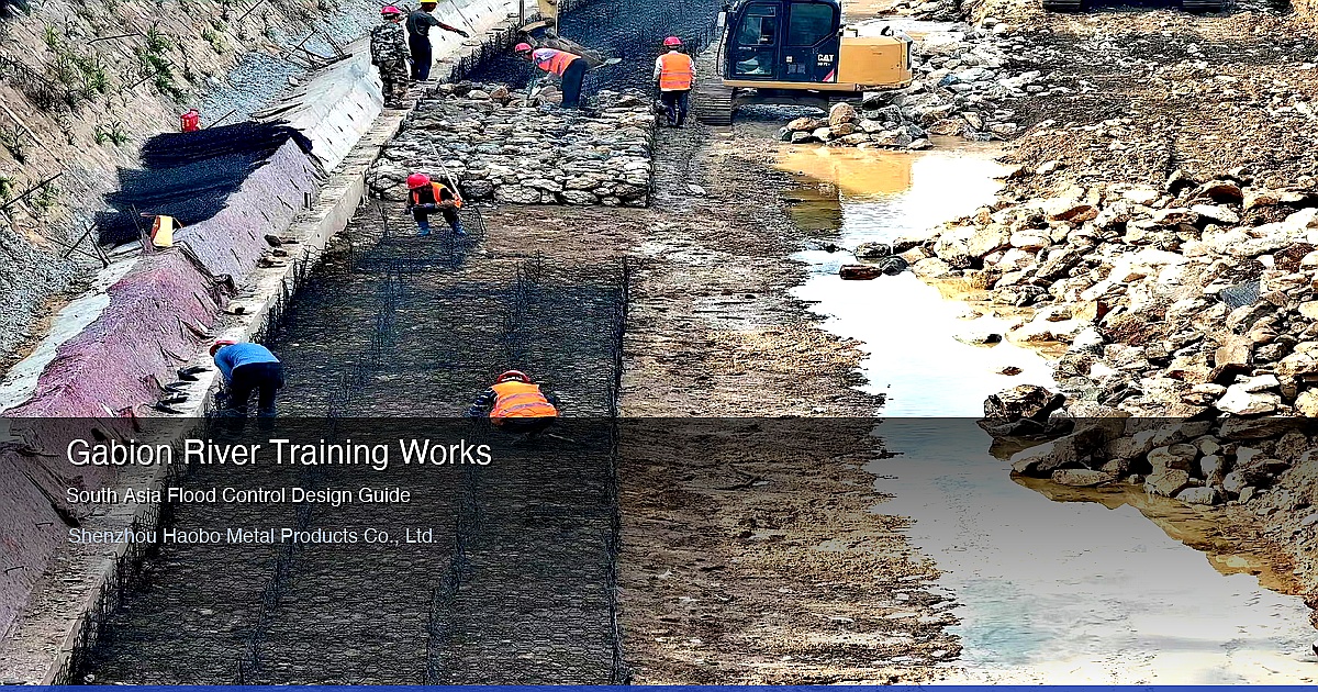 Gabion River Training Works for South Asia: India, Bangladesh, Nepal Flood Control & Bank Protection Design Guide 2026