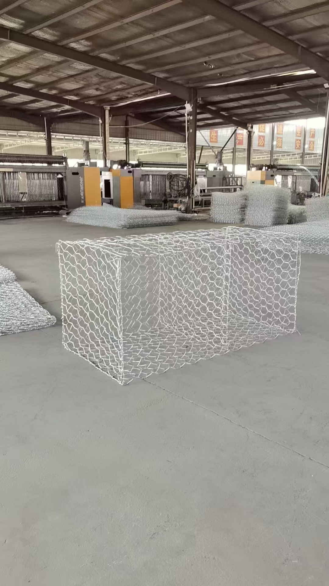 Welded Gabion Basket Assembly