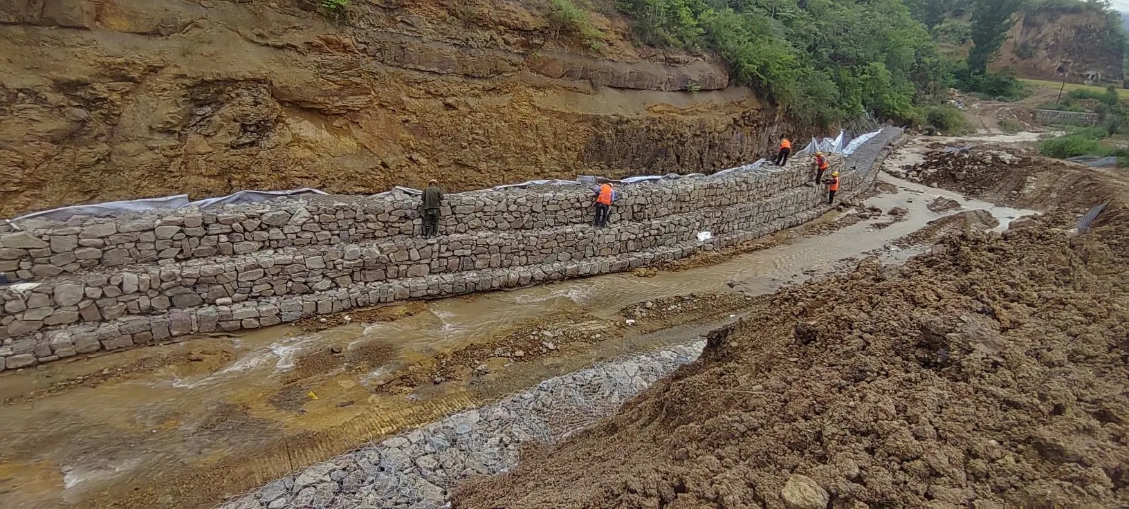 Gabion Retaining Wall Project